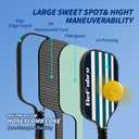 Lightweight Pickleball Paddles Set of 2  USAPA Approved Fiberglass Rackets with 4 Pickleballs, 2 Paddle Covers, Grip Tapes & Carry Bag  Pickleball Set for Men, Women, Beginners & Pros