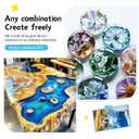 Epoxy Resin kit Anti-Yellowing Art Resin That, Table Top, Art Resin, Craft, Jewelry Casting, DIY, Tumblers & Wood, Food Safe, Heat & UV Resistant - 2 Part Resin Kit (32 Ounces)