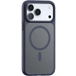TORRAS Stronger Magnetic & Shockproof for iPhone 17 Pro Max Case, Fit for MagSafe, Mil-Grade Drop Protection, Camera Control, DIY Button, Slim for iPhone 17 Pro Max Phone Case Translucent Deep Blue