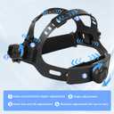 Welding Helmet Replacement Headgear: BESTCLUB 0257 Welding Hood Accessories ((Square Hole)
