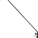 ERYTLLY Heavy Duty Deck Hook, Extensible and Adjustable Deck Hook with 2" Non Slip Horizontal Clamp for Hanging Bird Feeder, Plants, Suet Baskets,Wind Chimes,Lanterns and More