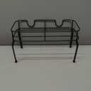 Blulu Metal Beverage Dispenser Stand for Parties Double Drink Stand Dispenser Holder Stand for Glass Jar Bottles(1 Gallon)