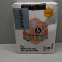 Turbo Bee 200 Sets 16 OZ Clear Plastic Cups with Lids and Straws, Disposable To Go Iced coffee cups with lids for Cold Drinks, Smoothie, and Slushie