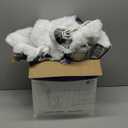 Wearable Heated Blanket - Warm Up Electric Blanket Hoodie with 6 Heat Levels, Snuggies for women, gifts for her, 50"x70", Black White Plaid