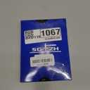 1/4-20 x 1-1/4" Hex Head Screw Bolt, Nuts, Flat & Lock Washers, 20Pcs 18-8 (304) Stainless Steel, Fully Threaded, Black Oxide by SG TZH