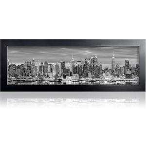 Giverny 8x24 Picture Frames Black 1 Pack, Wood 8x24 Panoramic Picture Frame for Wall Mounting, Simple and Classic Style Suitable for Decorating Houses, Offices, Hotels