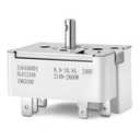 316436001 Infinite Switch Replacement for Frigidaire, Kenmore Electric Stoves Fits 8 Inch Burners, Replaces 1155395, 316021501, AP3885460, PS1145040, AH1145040, EA1145040
