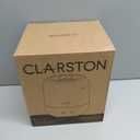 Clarston 2L Cool Mist Humidifier for Bedroom with 360 Adjustable Nozzle, High and Low Mist Levels, Ultra-Low Noise, Light-Off, No BPA, Auto Shut Off, Ideal Baby Humidifier with Easy Top Filling