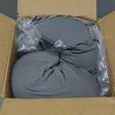 CPAP Pillow for Side Sleeping, HSA/FSA Sleep Apnea Pillow for All CPAP Masks Users to Reduce Air Leaks, Masks Pressure, Memory Foam with Cooling & Breathable Pillowcase for Side Back Sleeper (25.6*15.8*3.5/4.33inch, Dark Gray)