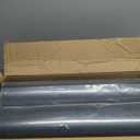 Muzata 4PCS 50FT Black Under Deck Drainage System Trough HDPE Waterproofing Membrane Fit for 16 Joist Spacing M081