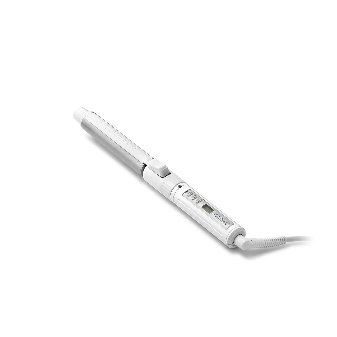 BIO IONIC StyleWinder Professional Rotating Curling Iron - Ceramic Curling Iron, 1 Hour Automatic Shut-Off, 440 F Temperature Control Curling Wand for Healthier, Conditioned Curls (1.25 Inch)