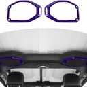 RT-TCZ for Wrangler JL Top Roof Speaker Cover Trim Purple for Jeep Wrangler JL JLU Gladiator JT 2018-2023 Purple Interior Accessories 2pcs