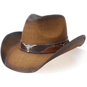 WQWOVRVO Cowboy Hat,Cowgirl Hat,Western Cowboy Hats for Women/Mens/Straw Wide with Shapeable Brim Cowboy Hat for Womens