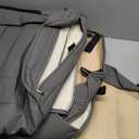 MINGBRON Front Car Seat Covers, Leather Car Seat Covers, Fit for Most Cars SUV and Most Sedan Grey