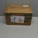 Vplus 350 Pack Paper Plates 7 inch 100% Compostable, Heavy-Duty Disposable Paper Plates Bagasse Natural Biodegradable Eco-Friendly Sugarcane (Nature)