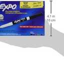 EXPO Low Odor Dry Erase Markers Fine Tip Assorted Colors 36 Count