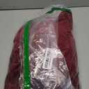 TanBridge Women's 2 Piece Solid Velvet Tracksuit Set Full Zip-up Hooded Sweatshirts & Pants Set (Brick Red) Small