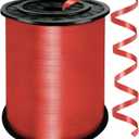 Red Curling Ribbon,500 Yards Ribbons for Crafts,1/5 Inch Ribbon,Balloon String, Party Decoration,Ribbons for Florist Flower Bows for Graduation Supplies