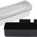 LS'BABQ Grease Cup Catcher with 10-Pack Disposable Aluminum Foil Grill Drip Pans for Camp Chef Griddle Accessories, Grease Drip Tray for Camp Chef SG14 SG30 SG60 SG90 SG100 Professional Griddle, 24 oz