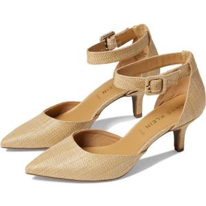 Anne Klein Fabulist - Sandals for Women - Adjustable Buckle Closure - Dual Foam Layers - Rubber Sole Raffia 7.5 M