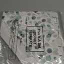 PerKoop 6 Pcs Magazine File Holder Foldable Decorative Cardboard File Folders 6 Patterns Floral Colored Magazine Rack with Printable Sticker Labels for School Office Home Desk (Eucalyptus Leaves)