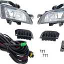 Fog Light Assembly Compatible with 2006-2008 Hyundai Sonata Fog Lights Lamps with Assembly Set L&R Side
