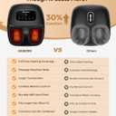 EaseZen Foot Massager Machine with Heat, Shiatsu Foot Massager with Remote, 2026 Upgraded Deep Kneading, for Plantar Fasciitis, Neuropathy, Birthday Gifts for Women Mom Men Dad, Up to Foot Size 14