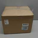 IRIS USA File Box WeatherPro Portable File Organizer Plastic File Box for Letter File w/ Organizer-Lid, Durable Lid and Seal w/ Secure Latching Buckles, Stackable and Nestable, Pearl 19 Qt. 1 Pack