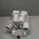 8 Light Track Lighting Fixtures Ceiling, Matte White Kichen Track Lighting Fixtures, Rotatable Light Heads, Adjustable Modern LED Track Lights for Kitchen/Hallway, No GU10 Bulb