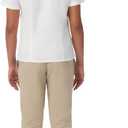 French Toast Girls' Short Sleeve Oxford Shirt, White, 6, Little Girls