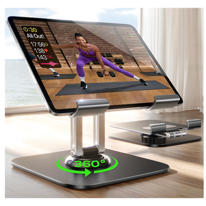 LISEN for iPad Stand Holder Adjustable Tablet Stand for Desk, 2026 for iPad Accessories Rotating Display Stand PC Office Accessories for Desk Women Gifts Kindle Table Mount/PS/Switch iPhone 12.9"4.7"