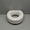 770-610 4 Inch Portable Raised Toilet Seat Riser, Elevated Toilet Seat for Seniors