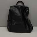 CLUCI Womens Backpack Purse PU Leather Anti-theft Large Fashion Designer Travel Bag Ladies Shoulder Bags | Purse, Fashion, Ladies, Shoulder Bags, Purse, Ladies (Top Zip-7 Black)