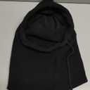 Balaclava Windproof Winter Face Mask Warm Fleece Ski Mask for Men and Women Cold Weather Motorcycle Bike Cycling Neck Warmer (One Size, Black)