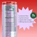 Bloom Nutrition Sparkling Energy Drink - Natural Caffeine, Zero Sugar, 180mg Caffeine - Antioxidant-Rich with Green Coffee Bean, Green Tea Extract, Prebiotics - Crisp Apple - 12oz 12 Pack (EXP 09/30/27)