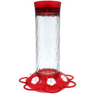 More Birds Diamond Health Hummingbird Feeders for Outdoors, Pack of 1, Red