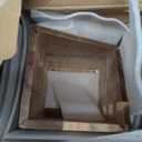 Magnetic Knife Block Without Knife Wood Utensil Holder 360° Rotatable Magnetic Knives Holder Organizer 9.65 x 5.5 Inches Universal Magnet Organizer, Large Acacia Wood Kitchen, Farmhouse Countertop Cook