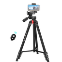 ZOMEi Phone Tripod 54 Inch Cellphone Tripod Lightweight Portable Travel Tripod for Smartphone and Sport Camera (Black)