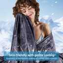 inhand Cooling Blanket King Size (90"x108"), Cooling Blankets for Hot Sleepers, Absorbs Heat to Keep Adults Cool for Summer Nights Sweats, Thin Cold Lightweight Blanket for Couch Bed, All Season Use
