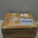 Furnulem 5 Drawer White Dressers for Bedroom 2 Tier Shelf Storage Small Fabric Dresser for Closet Sturdy Metal Frame Modern Style Storage Cabinets Organization Units for Hallway Rooms