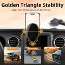 Phone Mount for Jeep Wrangler/Gladiator 2018-2023, Car Phone Holder for Dashboard - 360 Rotatable & Adjustable - Hands Free Cellphone Automobile Cradle, Car Gift for Jeep Wrangler