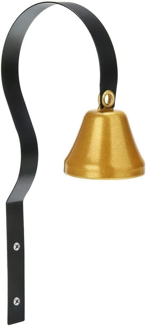 Retro Doorbell, Traditional Metal Shopkeepers Bell, Home Office Retail Store Door Hanging Bell Dog Training Bell Ring Bell for Door Opening,Remind You Customer Coming