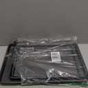 GoodCook Everyday Nonstick Baking Sheet Set, 3 Pack Includes One Small, Medium & Large Pan Carbon Steel Construction Cookie Sheet Bakeware Set, Gray