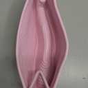 Pink Basket  Cute Basket for Girl Women, Perfect for Valentines Day, Baby Shower, Birthdays  Empty Basket for Gifts, Burr, Storage, Nursery, 13 x 9.8 x 5 inches