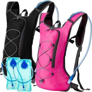 Wesiti 2 Pack Hydration Backpack Pack with 2 Pcs 2L Hydration Bladder Hiking Backpack Bladder for Hiking Cycling Climbing(Black, Pink) Wesiti 2 Pack Hydration Backpack Pack with 2 Pcs 2L Hydration Bladder Hiking Backpack Bladder for Hiking Cycling Climbing(Black, Pink)