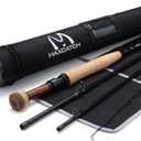 Maxcatch Competition InTouch Nymph Fly Rod for Euro nymphing Fly Fishing (Cork Grip, 10ft6 3wt 4sec)