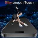 5 x TZGZT (Anti-Blue Light) 3 Pack for iPhone Air Matte Screen Protector Tempered Glass Film Accessories, Camera Lens Protector for 17 Air, Case Friendly, Install Kit, Anti-Glare & Anti-Fingerprint, 9H+