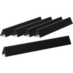 QuliMetal 24.5" Porcelain Steel Flavorizer Bars for Weber Genesis 300 Series (2007–2010) with Side Control Knobs – Fits E310, E320, S310, S320, EP310, EP320, Replacement for Weber 7539 7540
