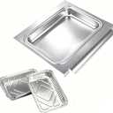 67047 Catch Pan with 6415 Aluminum Liners for Weber Spirit I II 200 300, for Genesis I II LX 200 300 Series, Grease Catcher & Drip Tray Replacement Parts for Weber Traveler 67047 83156 6415