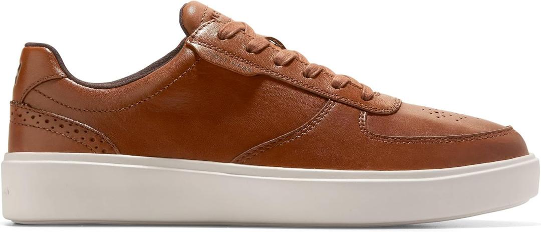 Cole Haan Men's Grand Crosscourt Transition Sneaker (9, British Tan/Ivory)